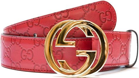 ceinture gucci rouge homme